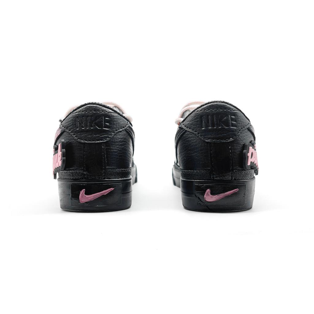 Nike Court Royale Rosa BLACKPINK Ammortizzazione Scarpe da Skateboard Basse Unisex Nero Rosa DH3161-100(team912-BLACKPINK