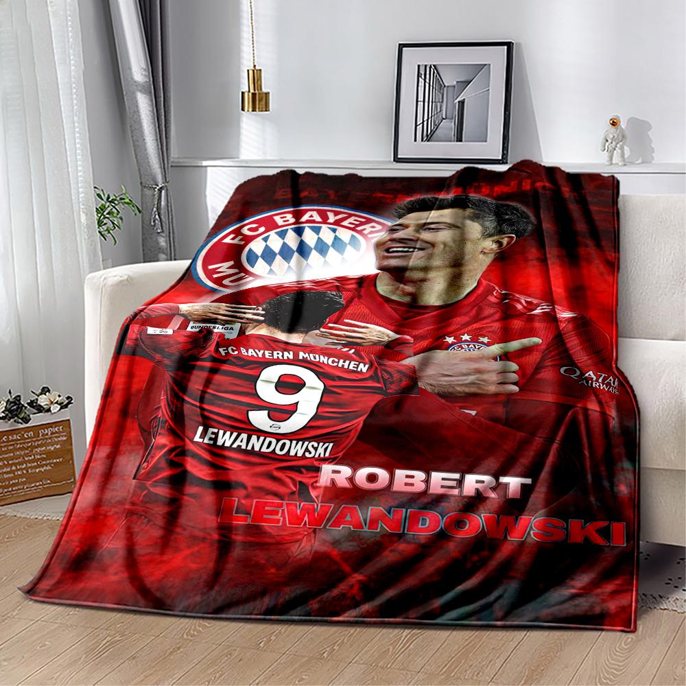Bayern Munich Blanket Soft Warm Cozy Perfect for Picnics Office Bedding Four Seasons Universal Stylish Decor Suitable for Gifting Relatives and Friend