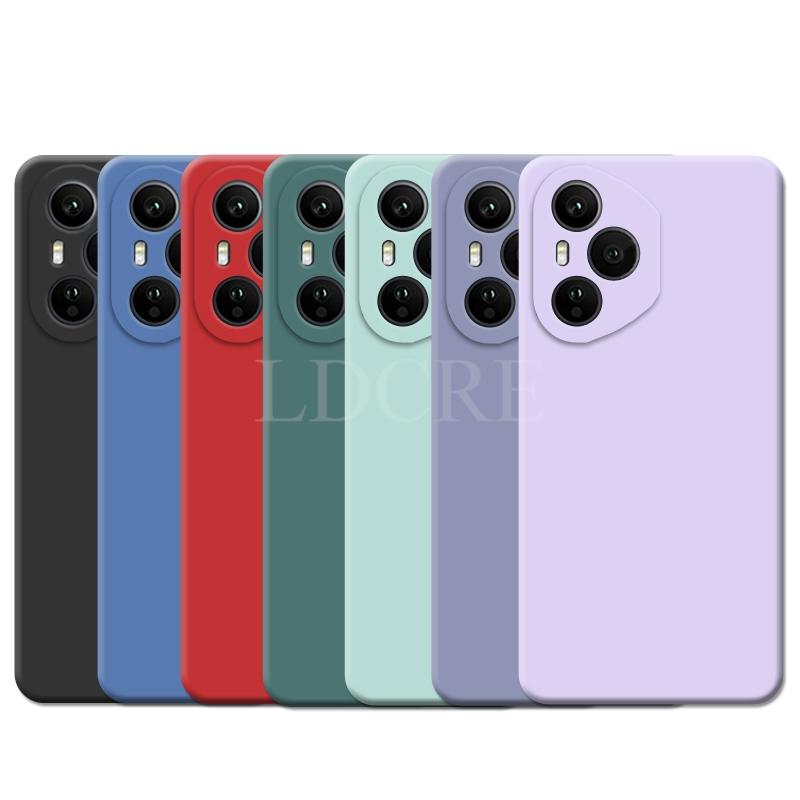 Für Honor 400 Pro Hülle Flüssigsilikon Hülle Honor 400 Pro Hülle TPU Einfache Gummi Schutzhülle Honor 400 Pro Hülle