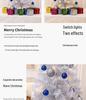 60cm Luminous White Mini Christmas Tree for Desktop Holiday Decor