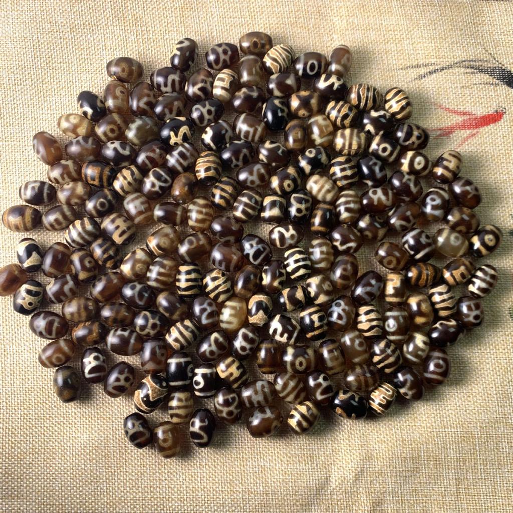 Duo Bao Da Luo 19x13.5mm Dzi Bead Pendant Necklace Bracelet DIY Accessories