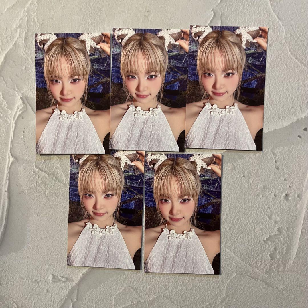 

[USED] LE SSERAFIM Unche Trading Card EASY HMV Rakidro