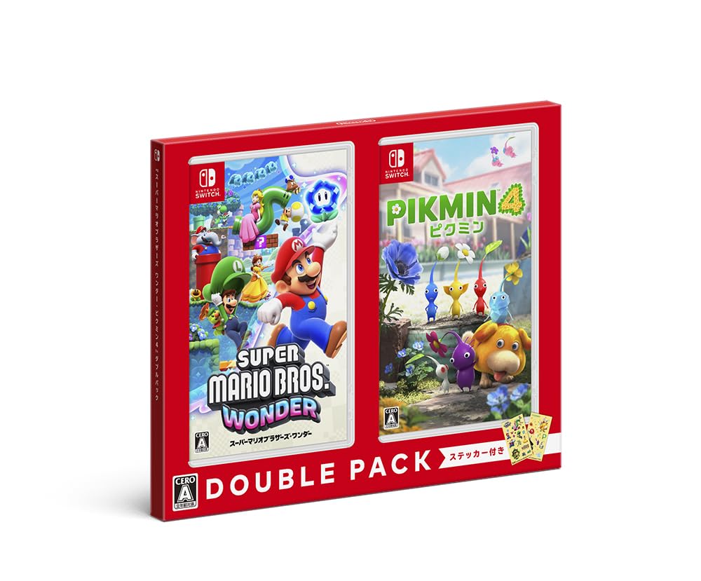 Super Mario Bros. Wonder Pikmin 4" Doppelpack - Switch