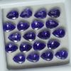 Purple Pear Cut 15 Pcs Natural Real Sapphire CERTIFIED Ring Size Loose Gemstone H-14