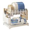 Cross-border Kitchen Dish Rack Set: Bowl, Plate, Knife & Chopstick Holder with Cutting Board Rack & Drip Tray