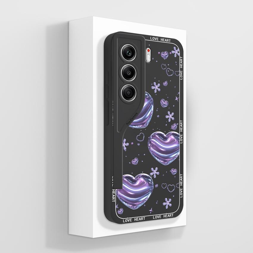Coques For Tecno Camon 40 Pro 5G Cover Cases Fashion Graceful Flowers Patterns Smooth Liquid Silicone Anti Fall Protective Shell