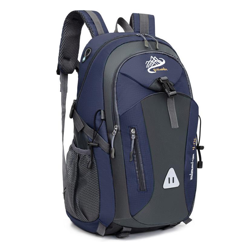 Travel Backpack Men's and Women's Outdoor Mountaineering Bag Large Capacity Waterproof Sports Camping Hiking Luggage Storage Bag