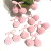 Cashmere Polyester Bayberry Ball Pendant – High Elasticity Handmade DIY Plush Hair Accessory