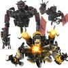 Skibidii Toileted Building Block Set - Giant G-Man TVman Speakerman Titan Boss Bricks Model Toy for Kids Xmas Gift Wholesale
