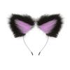 Plush Cat Ear Headband Durable Metal Hairband Versatile Design Hair Hoop Cosplay Props Hair Accessory