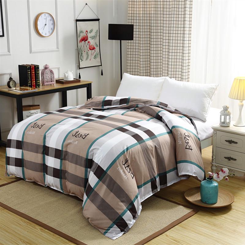Aloe Cotton Brushed Flannel Duvet Cover for Dorms - Available in 1.5, 1.8, 2 Meters - Pure Cotton