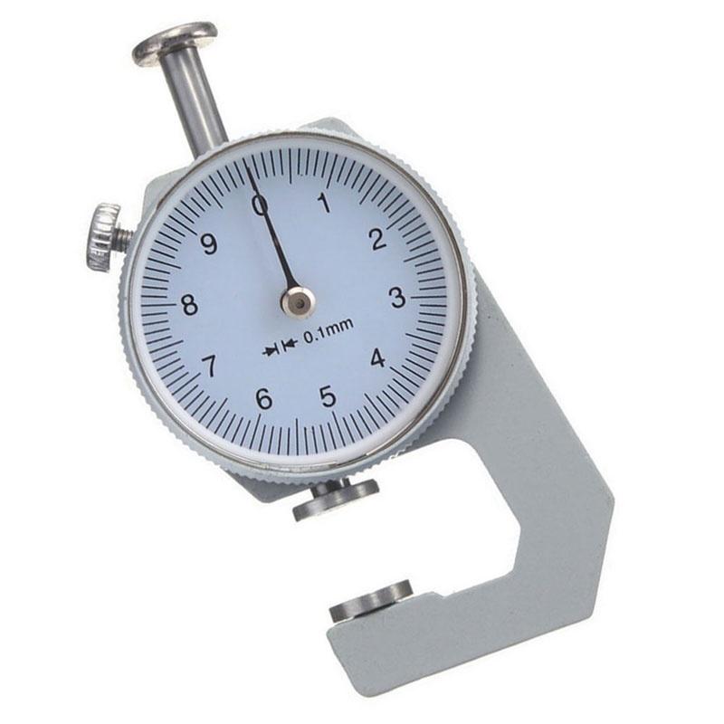 Buy 010mm Leather Thickness Metal Gauge Tester Measure Leathercraft