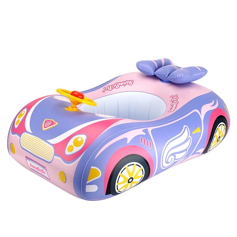 Swimbobo Inflatable Car-Shaped Baby Swim Ring