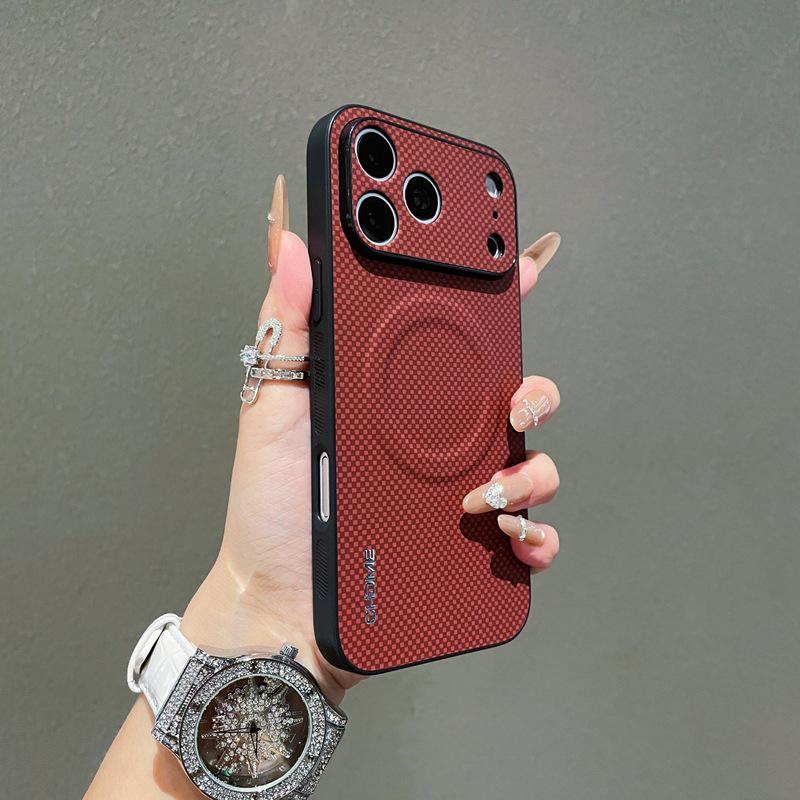 

Yunge Magnetic Leather Case for iPhone 17 PRO MAX - Soft and Protective iPhone 15