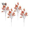 Durable Faux Plant Accents for Home Realistic Artificial Flowers Autumn Decoration, Silk Floral Reusable Harvest Festival Flower Stems Branches
