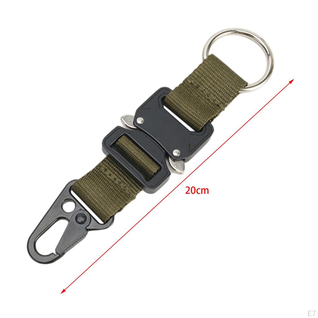 Key , Mountaineering Buckle, Car Carabiner for Camping, Hunting,