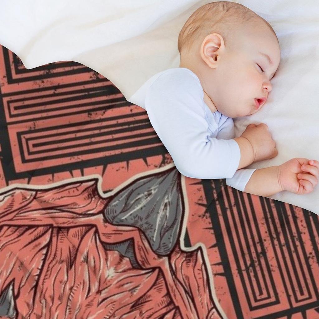 Hunting Club: Rathalos Throw Blanket Designers Beautifuls Baby Picnic Blankets