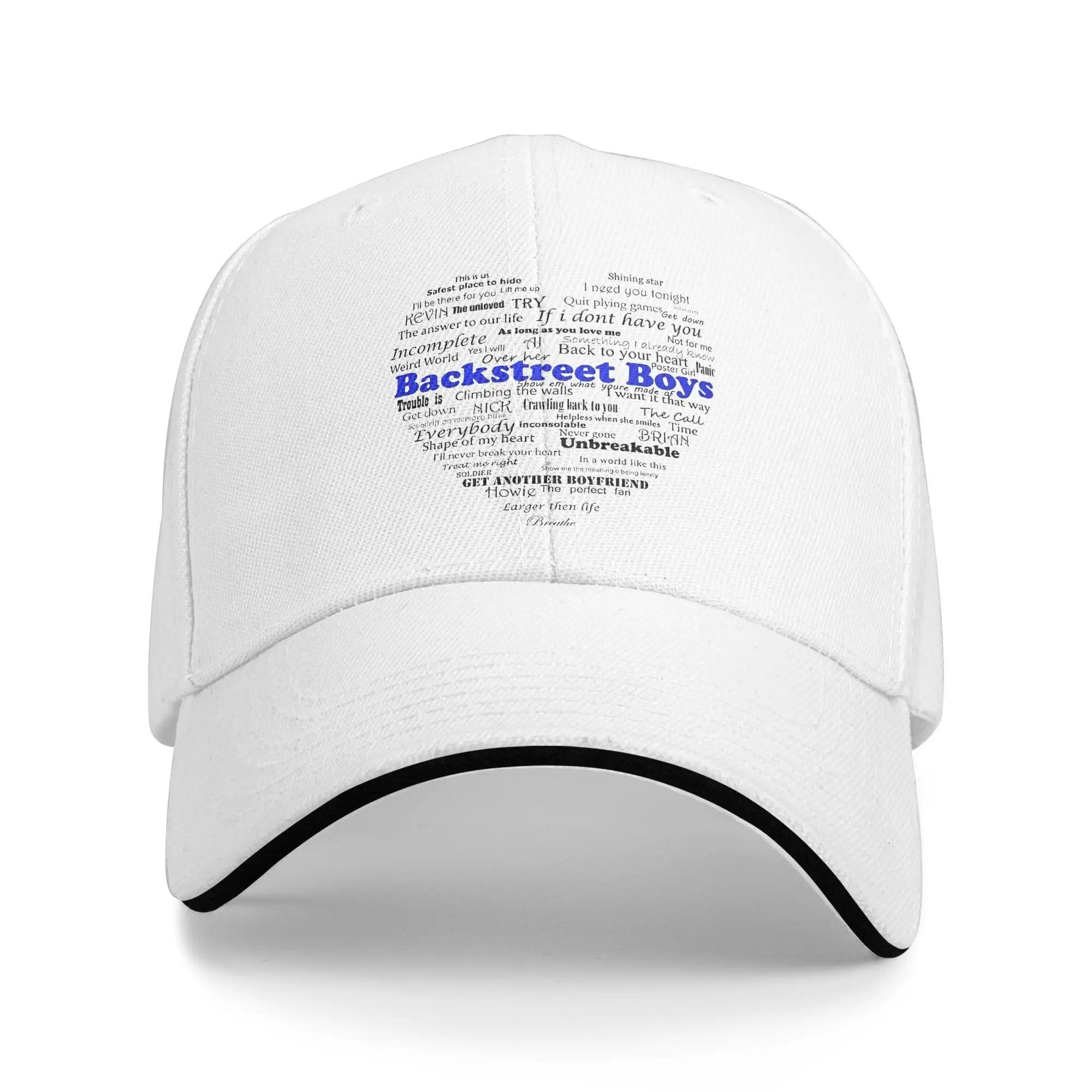 

BBackstreet BBoys BSB Logo with Heart Baseball Cap Trendy Unisex Adult Design Hiking Fishing Baseball Caps Birthday Gift One Size