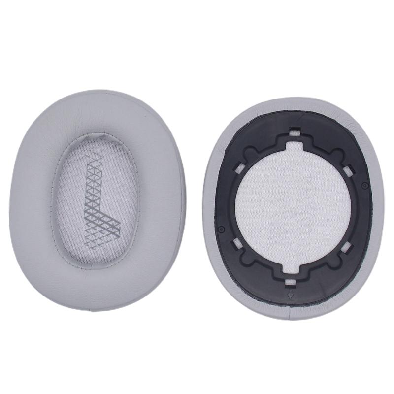 2 Pieces Earpads Repalcement Protein Leather Ear Pads Cushion for JBL Live 500BT Wireless Over-Ear Headphone