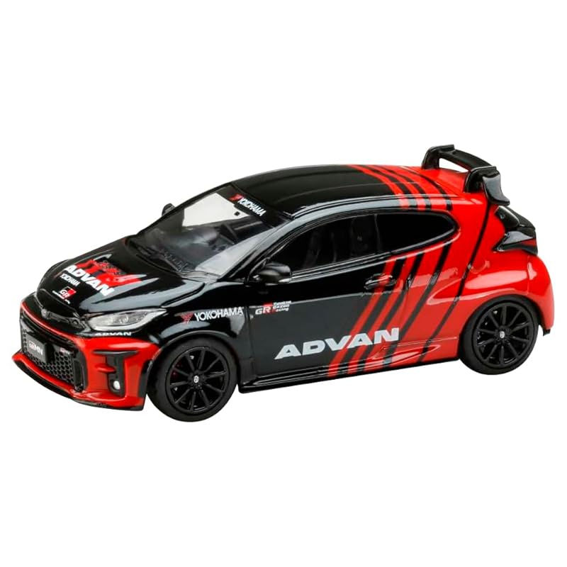 

HJ64 1/64 toyota GRMN YARIS CIRCUIT PACKAGE YOKOHAMA ADVAN COLOR Готовый продукт