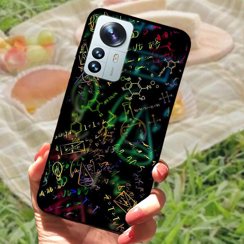 For Xiaomi Mi 12 Case 12X 12S Soft Silicone Cartoon Painted Phone Cover For Xiaomi 12 Pro Case 12S PRO Shockproof Coques Bumper