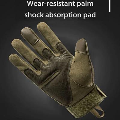 Men Women Outdoor Hiking Gloves Wear Resistant Cycling Fitness Protective Gloves for Mountaineering