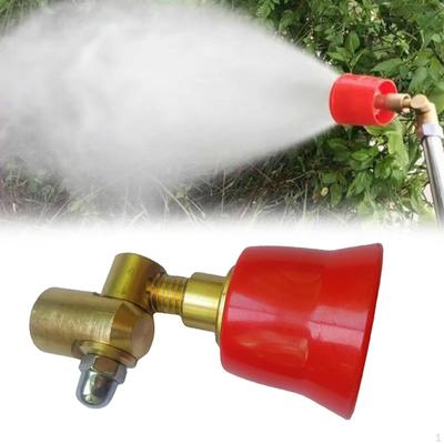 Zerstäubungsspray-Gartensprinkler-Adapterstück für landwirtschaftliche Bewässerungssysteme Messing-Nebeldüse
