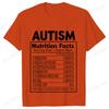 Female Clothing Autism Nutrition Shirt for Women Autism Awareness Month T-shirts Autism Quote Summer Tees Acceptance Y2k Tops