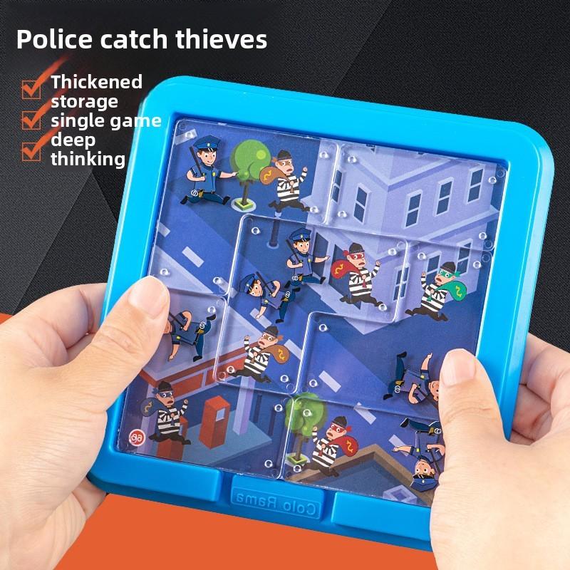Toy Puzzle Nonelectric Kid Police Thief Themed Brain Game Children Gift Festival