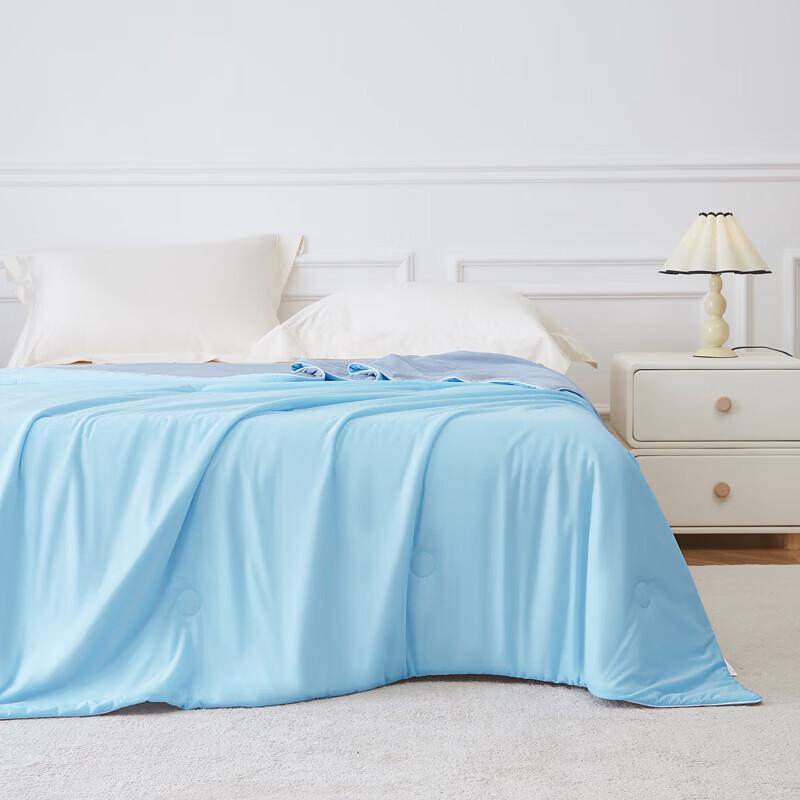 POLOB Cooling Silk Machine Washable Summer Quilt