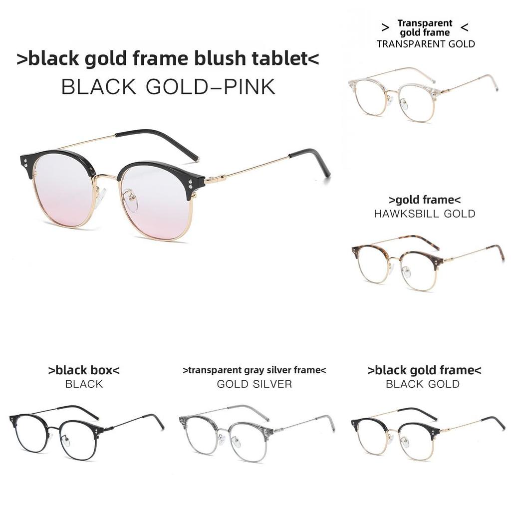 Elegant Flat Eyewear With Antiradiation Lenses For Office And Casual Use