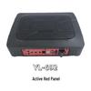 Ultra-Thin Aluminum Alloy Mini Car Subwoofer with Active Audio Underseat Design