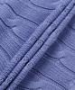 POLO RALPH LAUREN Cable Knit Cotton V-Neck Sweater - Blue