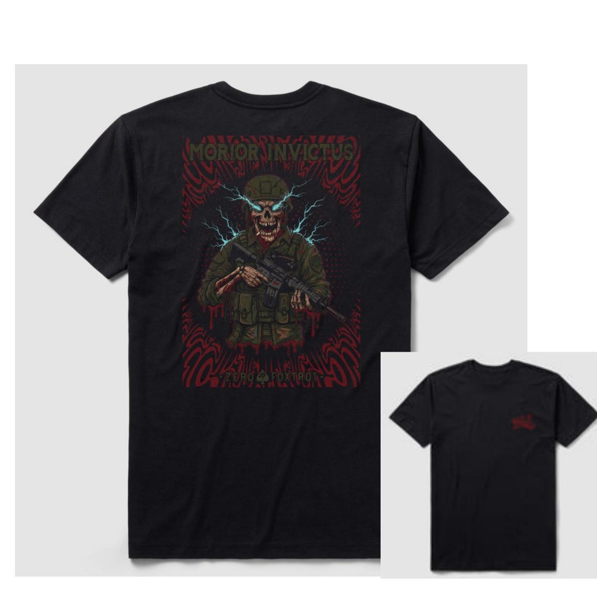 

Morior Invictus Military Training Tactical Casual Tshirt Mens and Womens Luxury Brand Top M