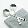 Stainless Steel Long Handle Soup Ladle & Strainer - Food Grade Kitchen Utensil