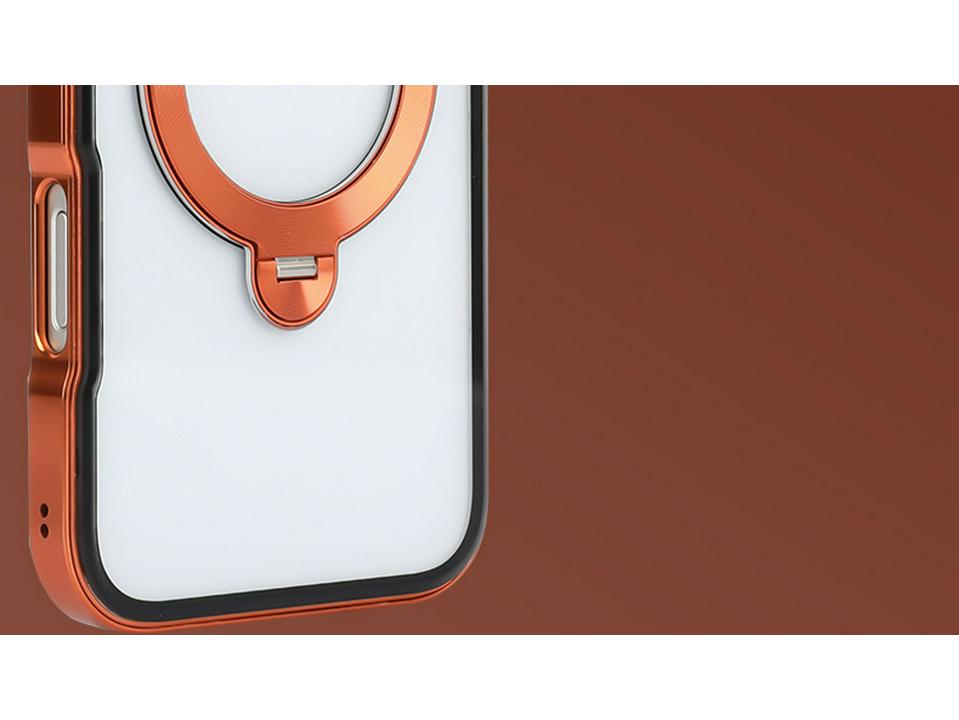 Magneto Magnetische Metallhülle mit drehbarem Ständer für iPhone 17 Pro