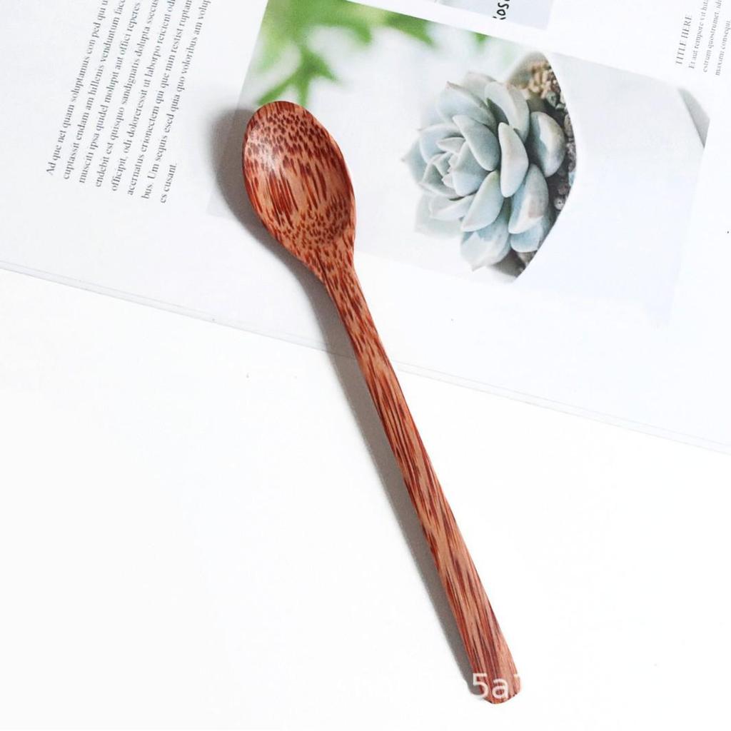 Natural Coconut Bowl Set: Coconut Shell Bowl with Coconut Wood Spoon and Fork for Fruit, Smoothies, and Salads