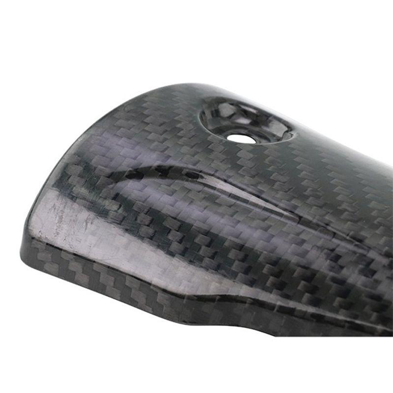Authentic Motorcycle Exhaust Pipe Cover Carbon Pattern Anti-Scald Cap Heat Shield Rustproof Shell Heat Shield Cover For BMW G310