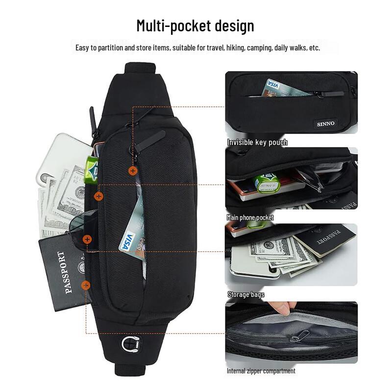 Multifunctional Sports Waist Bag