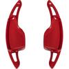 Red Aluminum Steering Paddle Shifter Extension Cover Trim Interior Accessories For Chevrolet Camaro 2016-, 2014- Chevrolet Corvette C7