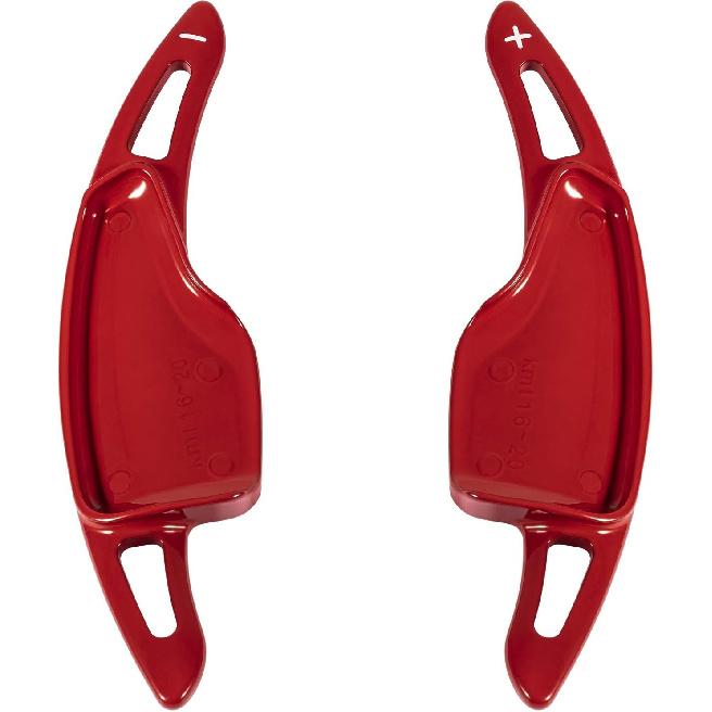 Red Aluminum Steering Paddle Shifter Extension Cover Trim Interior Accessories For Chevrolet Camaro 2016-, 2014- Chevrolet Corvette C7