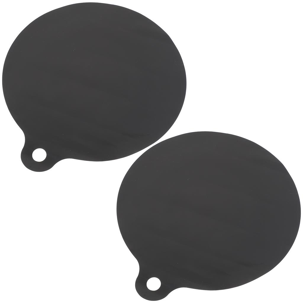 2 Pcs Induction Cooker Silicone Mat Pad Countertop Wear-resistant Heat-resistant Cooking Cooktop Microwave Clean