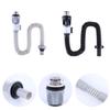 Retractable Deodorant Sewer Drainage Water Hose Wash Basin Drainer Drain Washbasin Sink Wall Drain Bathroom Kitchen Accessories