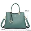 Luxury Women Designer  Shoulder Crossbody  Fashion Ladies Large Capacity Leather Handbag Shopper Brand Messenger Totes