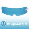 Universal Helmet Clear Rainproof Film Anti-Fog Film Helmet Lens Nano Coating Sticker Motorcycle Rainy Safety Driving Accessories