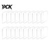 DIY Fridge Magnet Kit 10/20/50Pcs Kit, Clear Acrylic Magnetic Photo Frame with Picture Making Adhesive Backing, Custom Set for Crafts Decorative