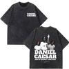 Daniel Caesar Son of Spergy Tour 2026 Graphic T Shirt Men Women Hip Hop T-shirts Cotton Loose Fashion Vintage Washed T-shirts