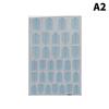French Manicure Strip Nail Forms Fringe Tip Guides Sticker Diy Wavy Line Nail Art Tips Guides Stickers Stencil Decoration Tool
