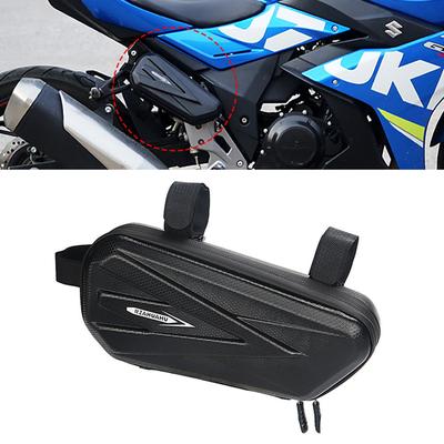 Motorcycle Side Bag Left/Right Hard Shell Side Package Waterproof Motorcycle Riding Travel Tank Bag Triangle Bag