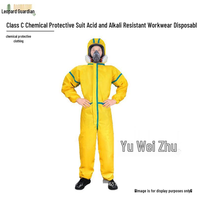 Leopard Protector Disposable Chemical Protective Suit